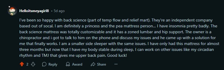 Mattress Shopping: A Reddit User's Mattress Meltdown