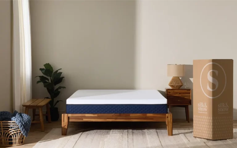 Silk and Snow Original Memory Foam Mattress (bed in a box)